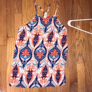 Colorful evereve tank top